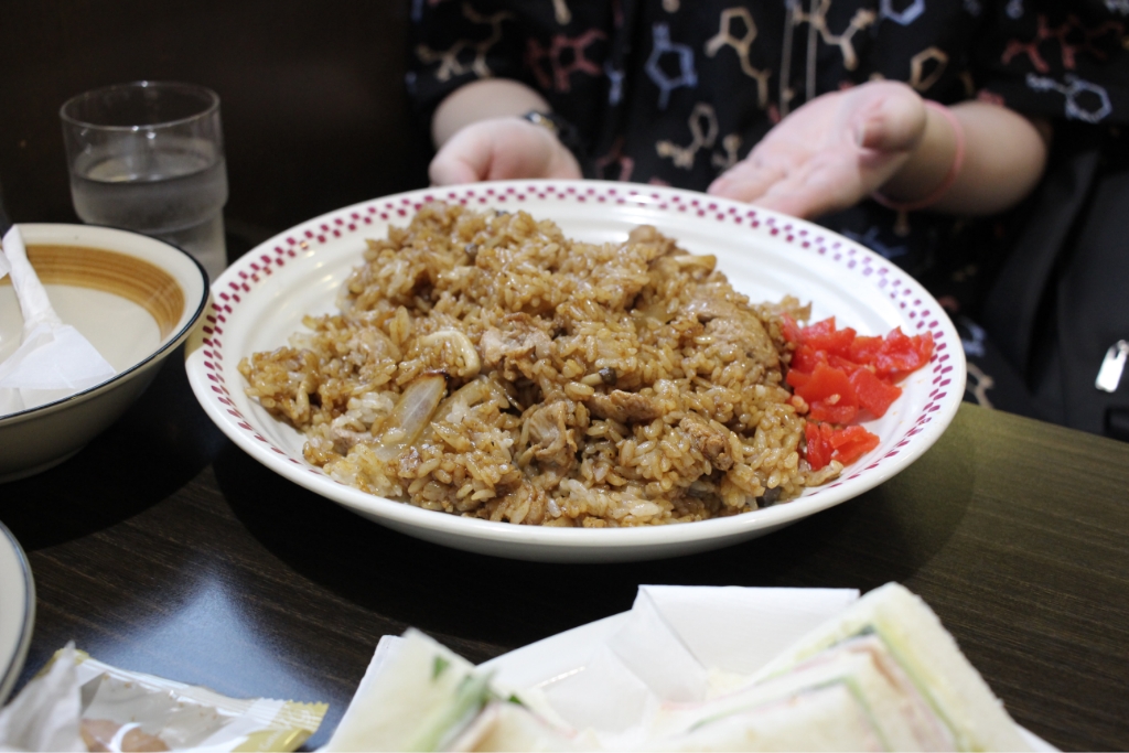 豚きのこみそピラフ